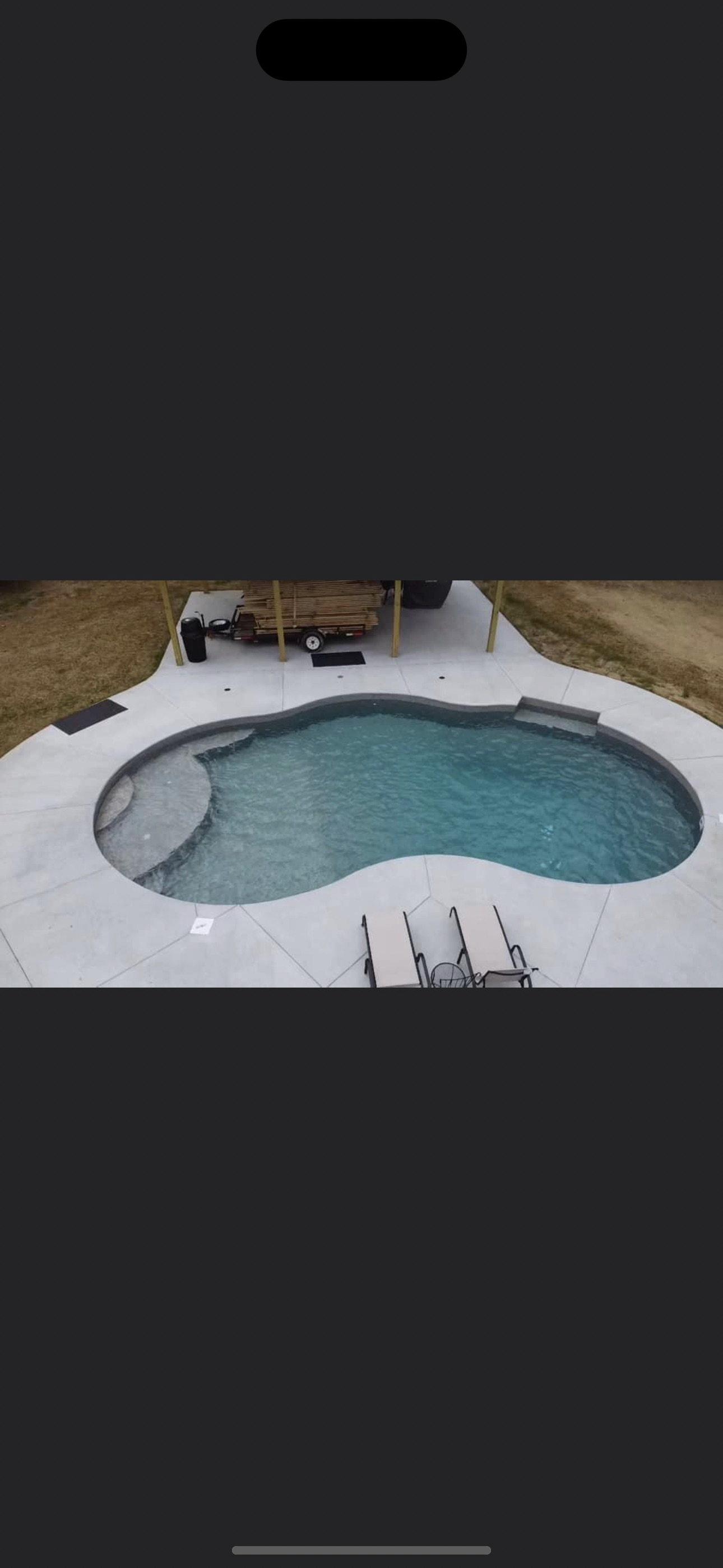 Vinyl liner pool